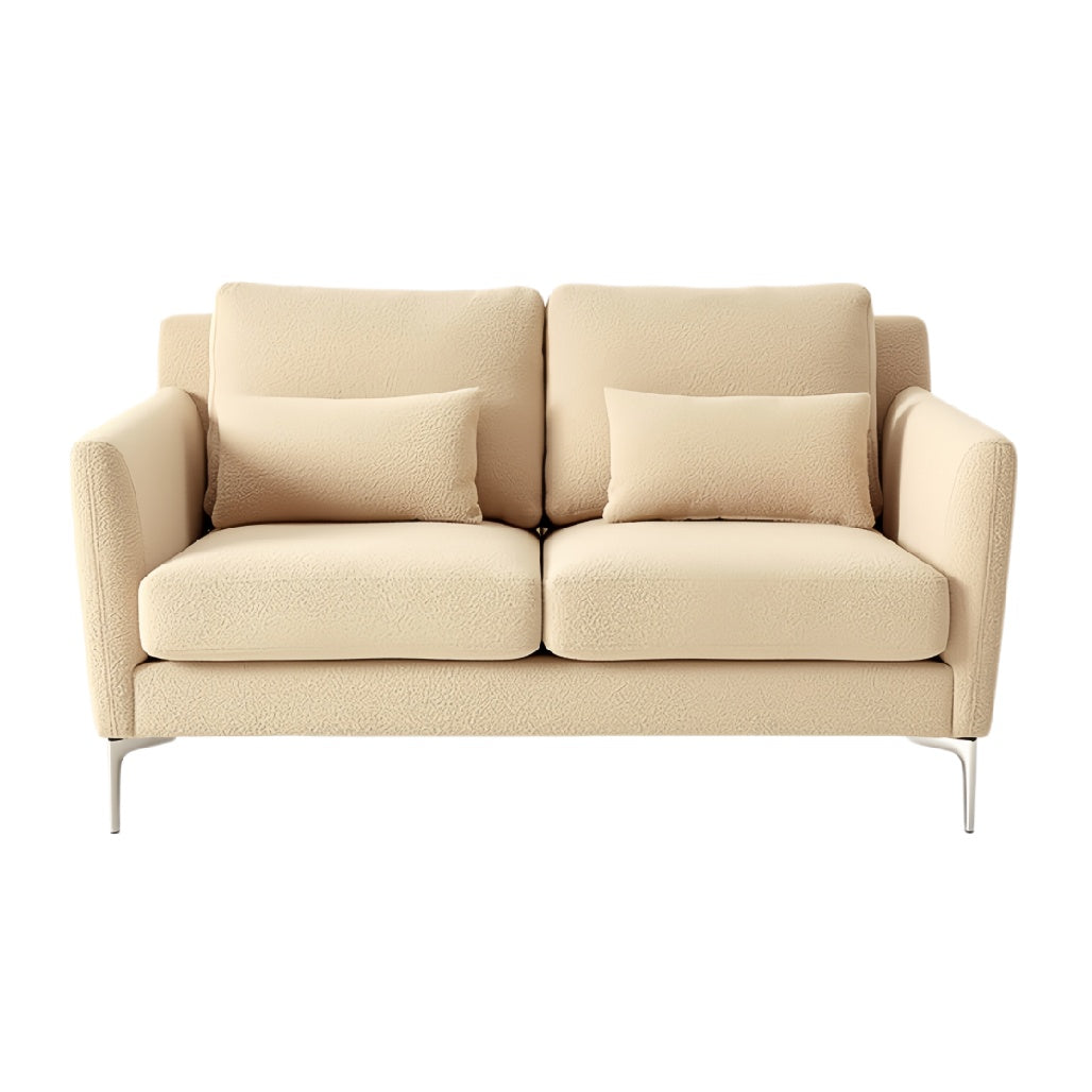 Moderne en comfortabele bank met zachte stof